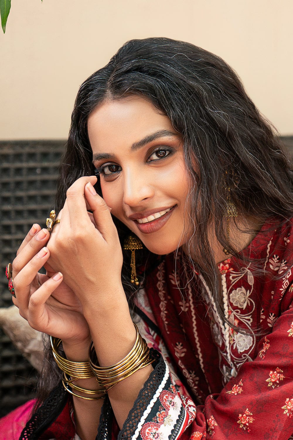 Lakhany UnStitch Embroidered Khaddar 3 piece