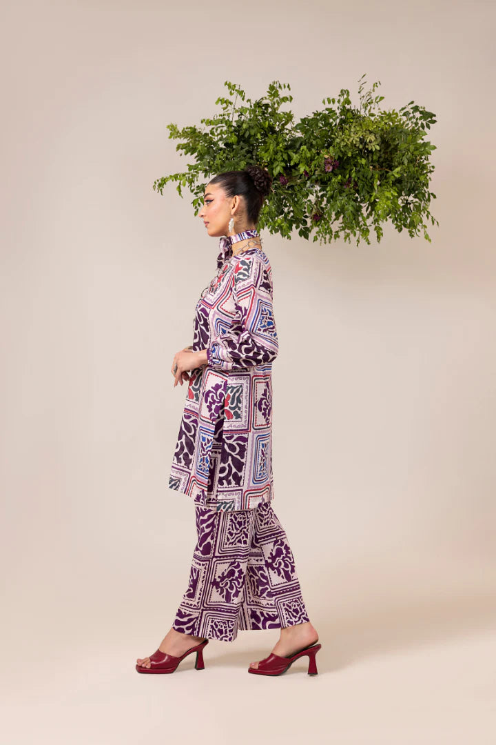 Paltar Printed Lawn -Nazleen 2 piece