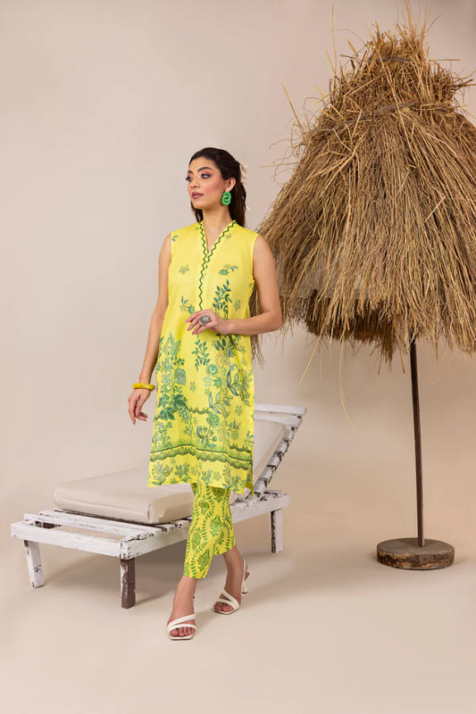 Paltar Printed Lawn - Aroosa 2 piece