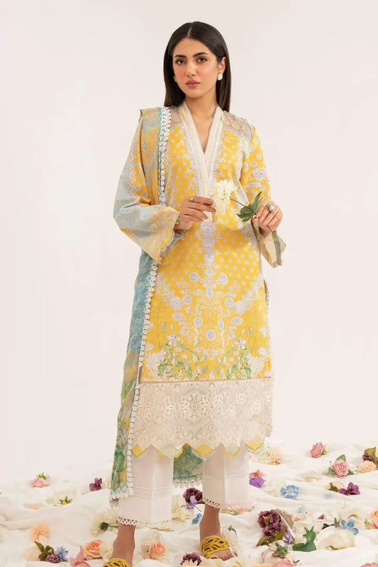 Asifa and Nabeel - Leia Embroidered 3 piece