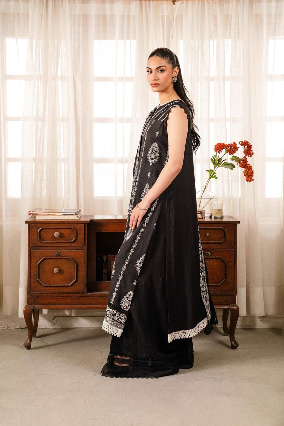 Beyond East UnStitch Embroidered Dobby 3 piece