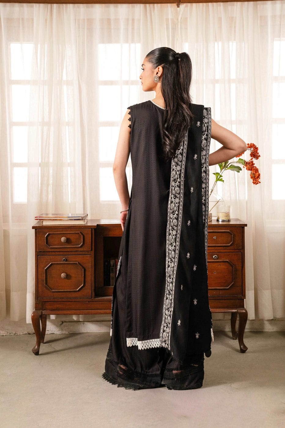 Beyond East UnStitch Embroidered Dobby 3 piece