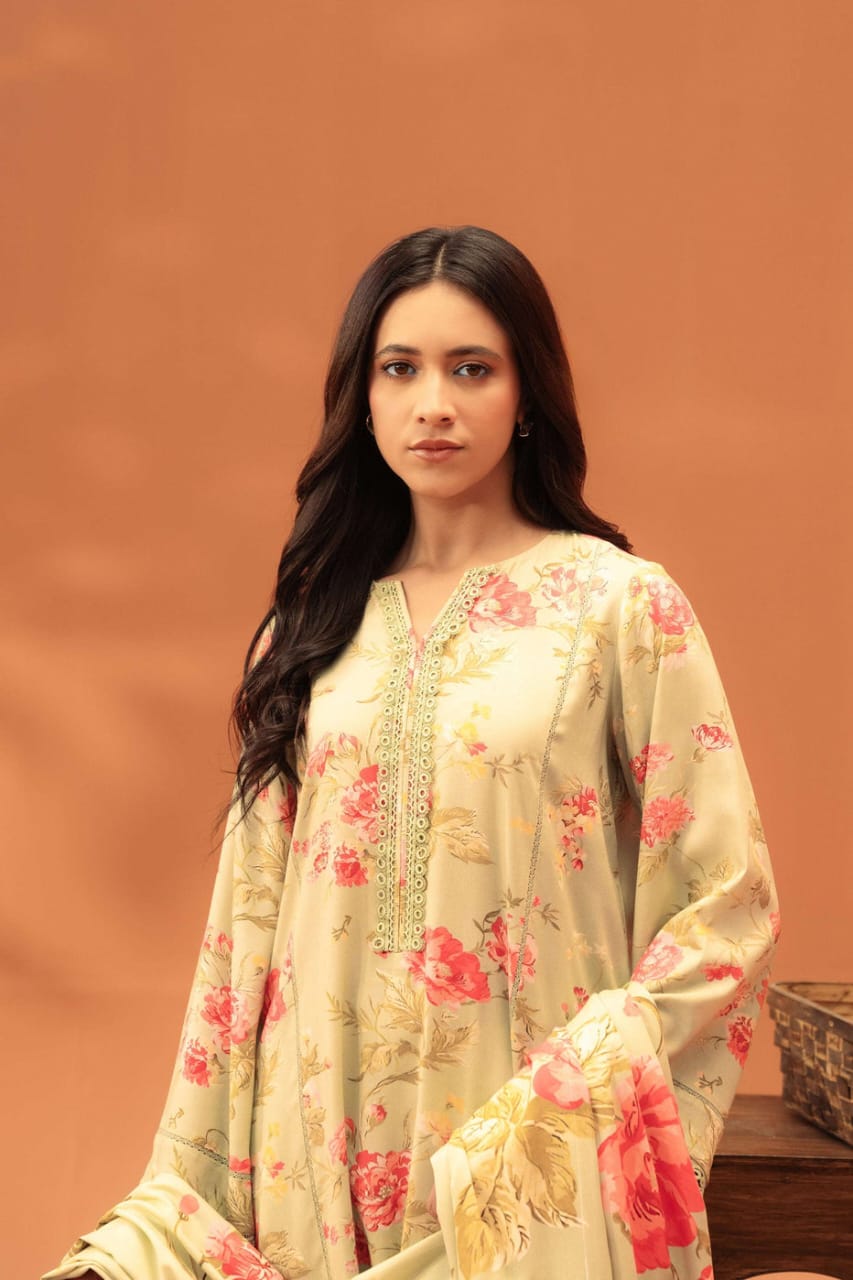 BeyondEast UnStitch Printed Linen 2 piece