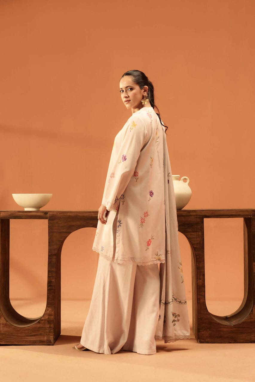 BeyondEast UnStitch Printed Linen 2 piece