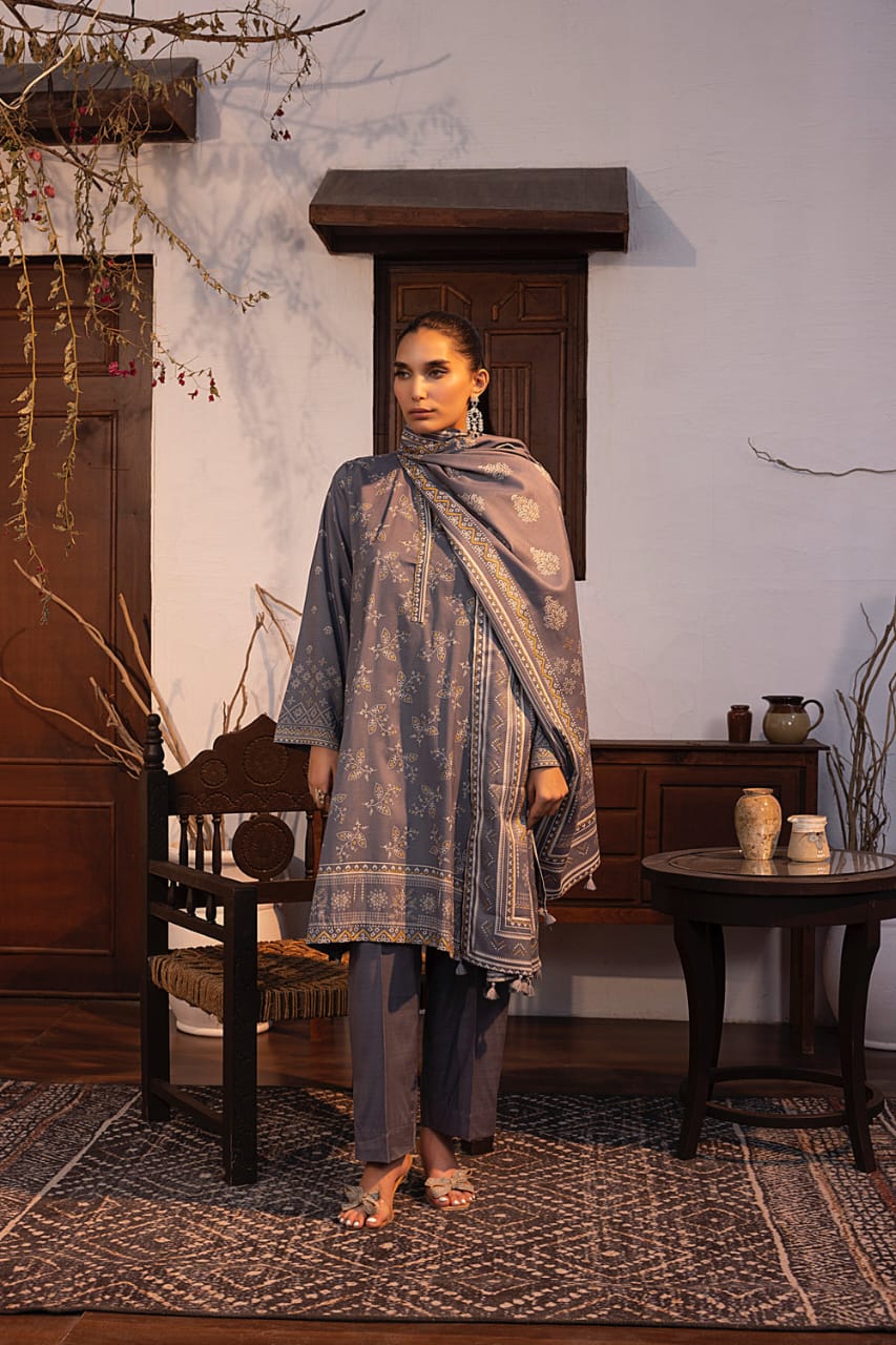 Lakhany UnStitch Printed Marina 3 piece