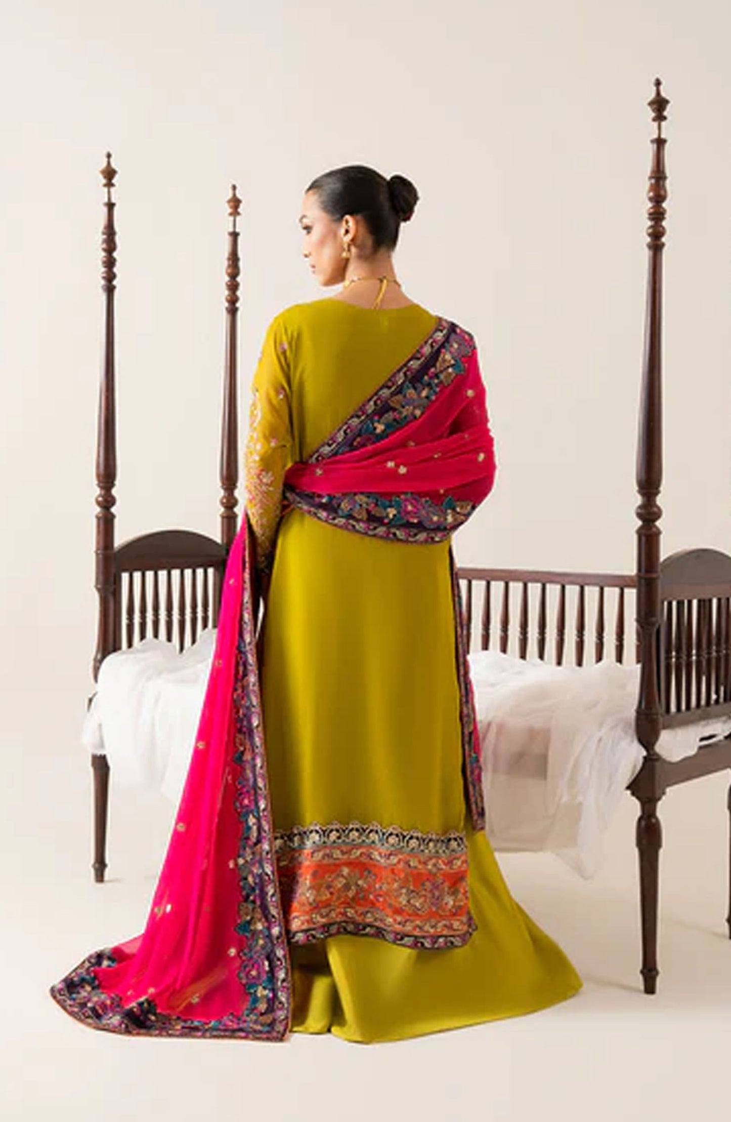 Maryum n Maria embroidered chiffon 3 piece